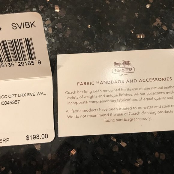 Coach evening bag black/silver excellent condition - Picture 14 of 15